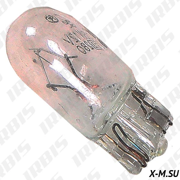 Лампа 12V5W (без цоколя, габаритная) Лампа 12V5W (без цоколя, габаритная)