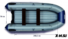 Лодка «ФЛАГМАН - 380L»