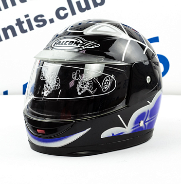 ШЛЕМ ДЕТСКИЙ ИНТЕГРАЛ FALCON ZXC01 Черный