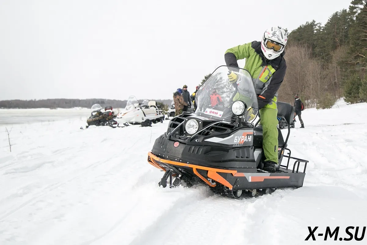 Снегоход Русская механика РМ БУРАН ЛИДЕР АЕ