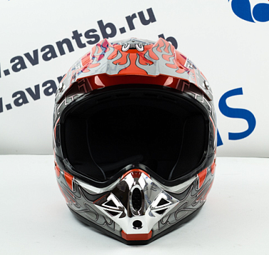 Шлем кроссовый Avantis Lead, Оранжевый