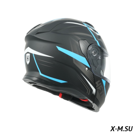 Шлем модуляр HETOSHI FF935 Shogun цв.Черно-сине-белый  р.XXL