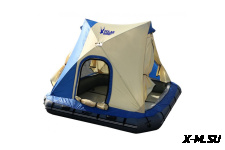 Надувной плот-ПАЛАТКА POLAR BIRD RAFT 260+слань Стеклокомпозит