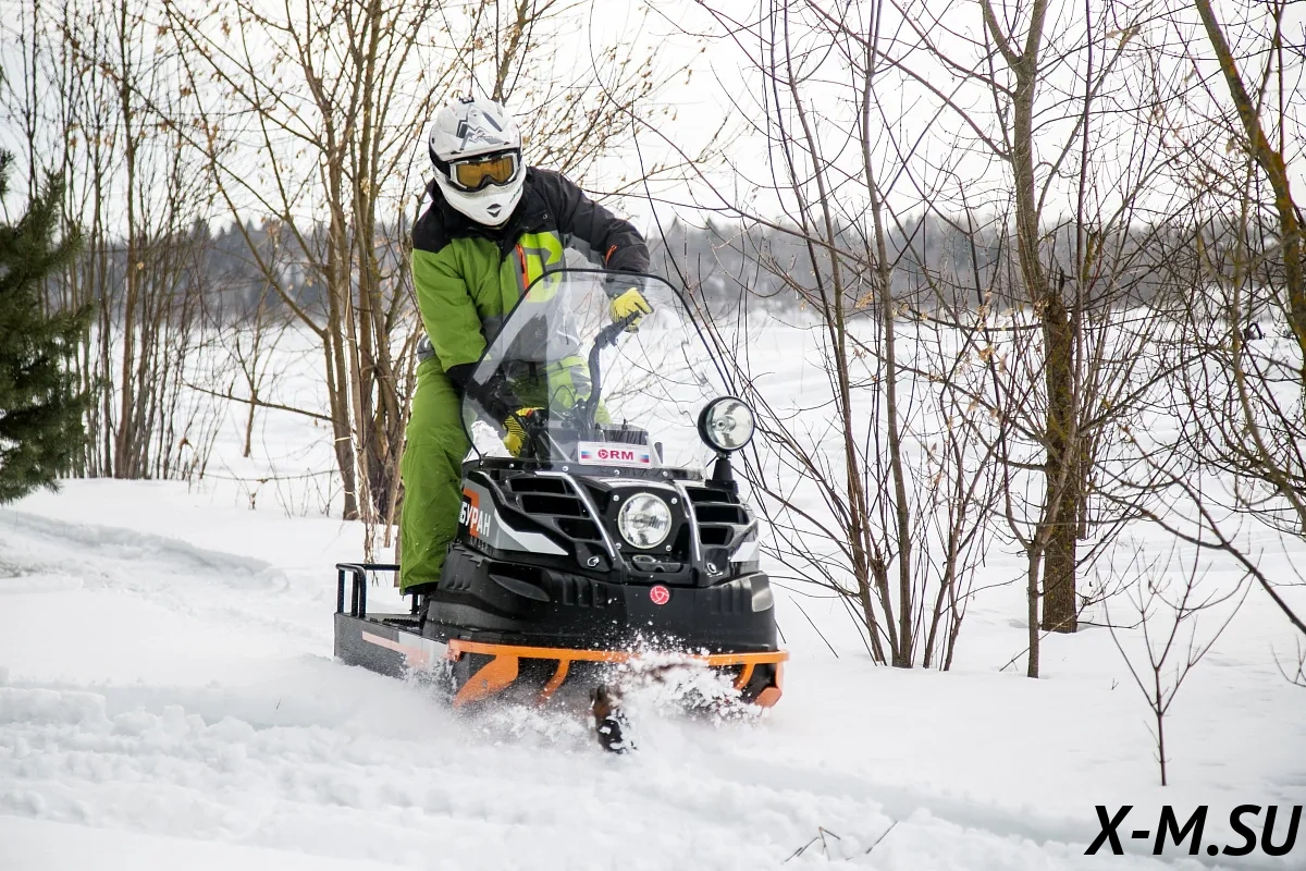 Снегоход Русская механика РМ БУРАН ЛИДЕР АЕ