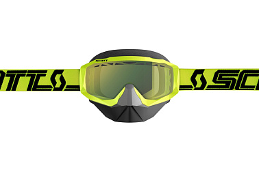 Очки HUSTLE SNOW CROSS yellow/black enhancer yel