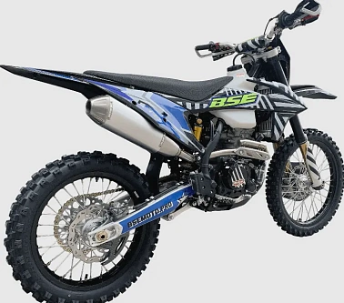 Эндуро / кроссовый мотоцикл BSE T8 Blue Twister (015)