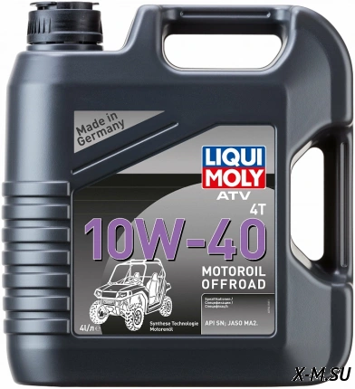 Масло liguiMoly синт.мот. масло для ATV 4T 10W-40 (4л)