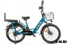 Велогибрид GREEN CITY e-ALFA Fat