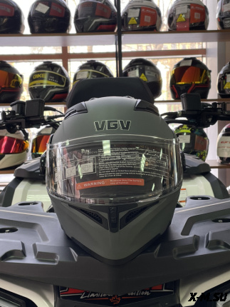 Шлем модуляр HETOSHI OIKE цв. Черно-серый р.XL